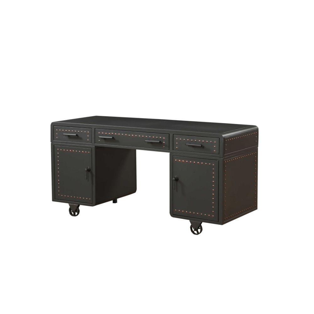 ACME Actaki Desk, Sandy Gray  92430