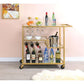 ACME Adamsen Serving Cart, Champagne & Mirror