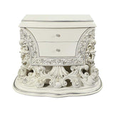 ACME Adara Nightstand, Antique White Finish