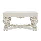 ACME Adara Sofa Table, Antique White Finish