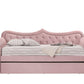 ACME Adkins Daybed & Trundle, Pink Velvet