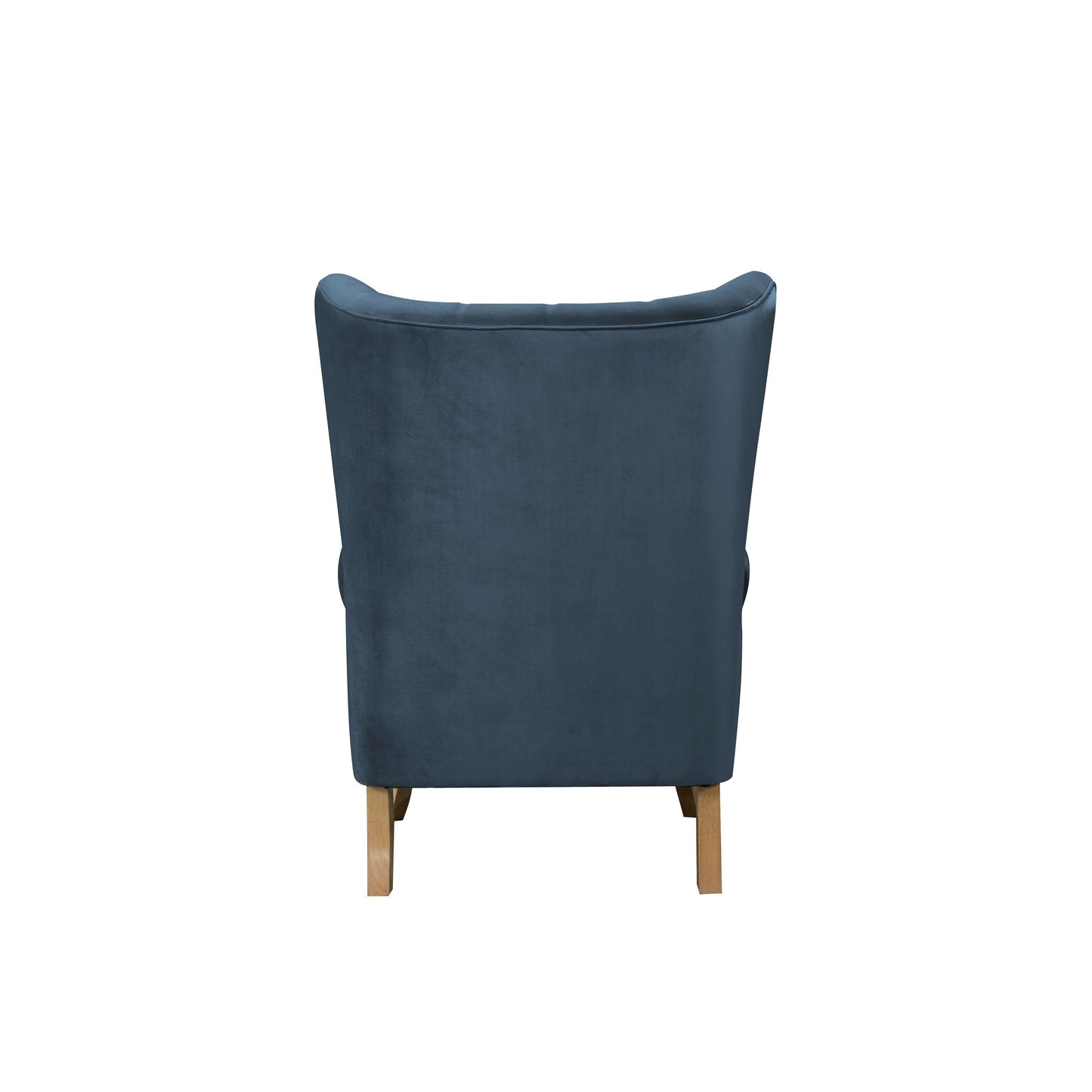 ACME Adonis Accent Chair, Azure Blue Velvet