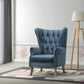 ACME Adonis Accent Chair, Azure Blue Velvet