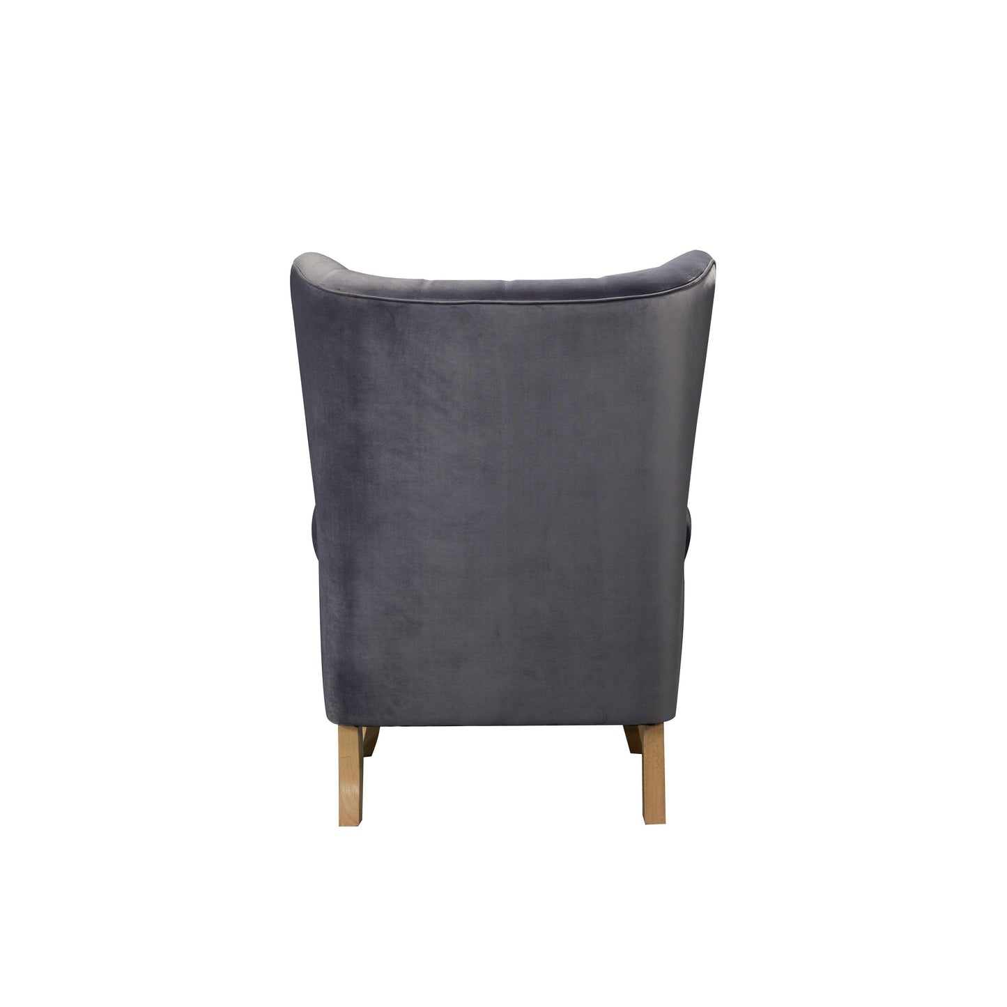 ACME Adonis Accent Chair, Gray Velvet