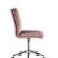 ACME Aestris Office Chair, Pink Velvet