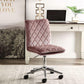 ACME Aestris Office Chair, Pink Velvet