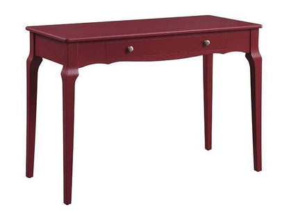 ACME Alsen Console Table, Red Finish