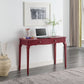 ACME Alsen Console Table, Red Finish