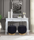 ACME Alsen Console Table, White Finish