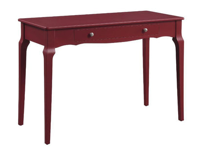 ACME Alsen Writing Desk, Red Finish