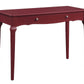 ACME Alsen Writing Desk, Red Finish