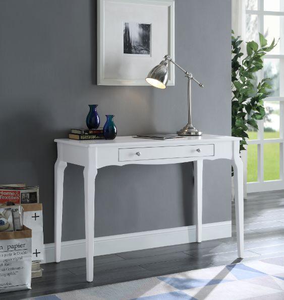 ACME Alsen Writing Desk, White Finish