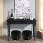 ACME Altmar Console Table, Charcoal Finish