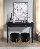 ACME Altmar Console Table, Charcoal Finish