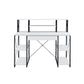 Amiel Writing / Music Recording Studio Desk, White & Black