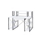 Amiel Writing / Music Recording Studio Desk, White & Black