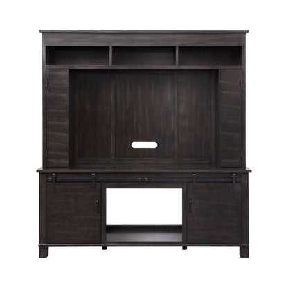 ACME Apison Entertainment Center w/Fireplace, Espresso