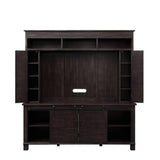 ACME Apison Entertainment Center w/Fireplace, Espresso