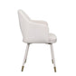 ACME Applewood Accent Chair, Cream Velvet & Gold