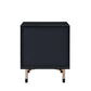 ACME Arbyrd Accent Table, Black & Champagne