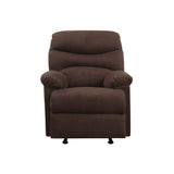 ACME Arcadia Glider Recliner, Chocolate MFB