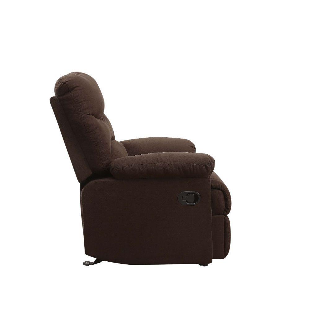 ACME Arcadia Glider Recliner, Chocolate MFB