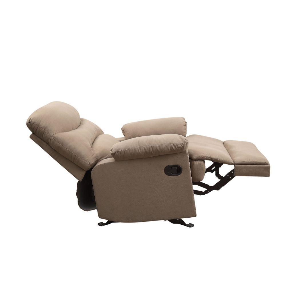 ACME Arcadia Glider Recliner, Light Brown MFB