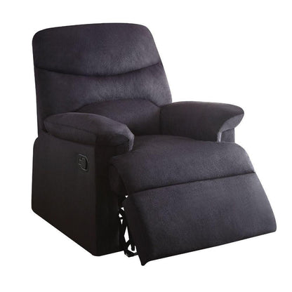 ACME Arcadia Recliner, Black Fabric