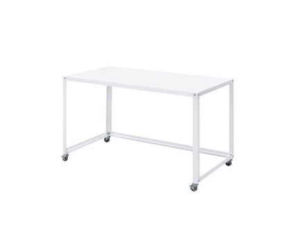 ACME Arcano Writing Desk, White Finish