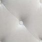Atronia Sectional Sofa w/4 Pillows, Beige Fabric