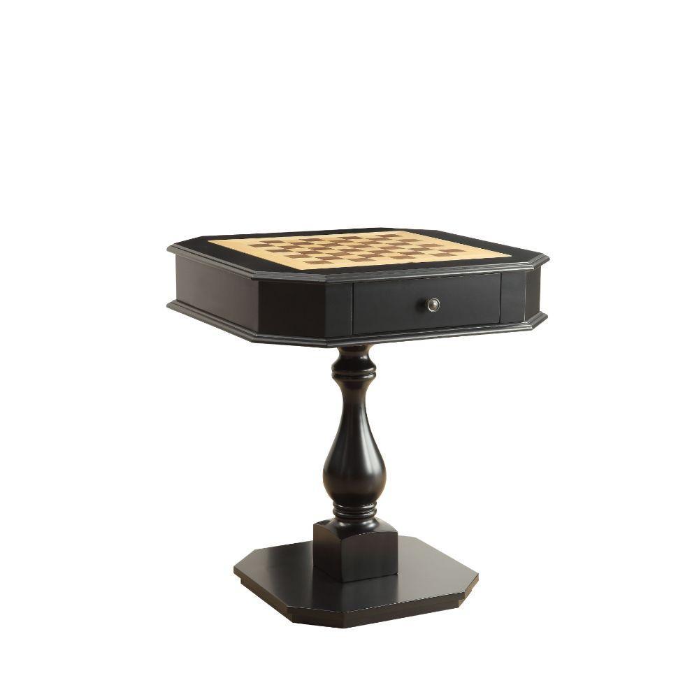 Bishop Game Table, Black