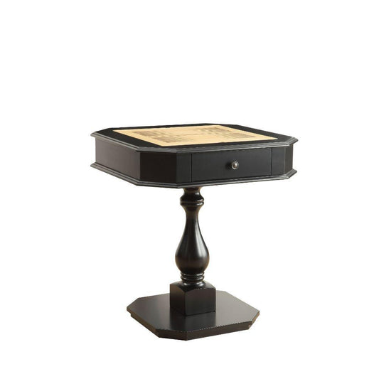 Bishop Game Table, Black