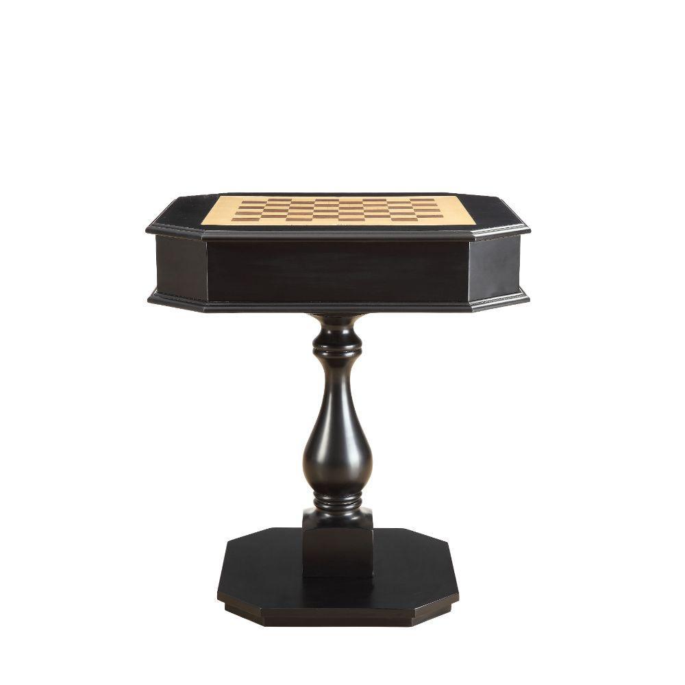 Bishop Game Table, Black