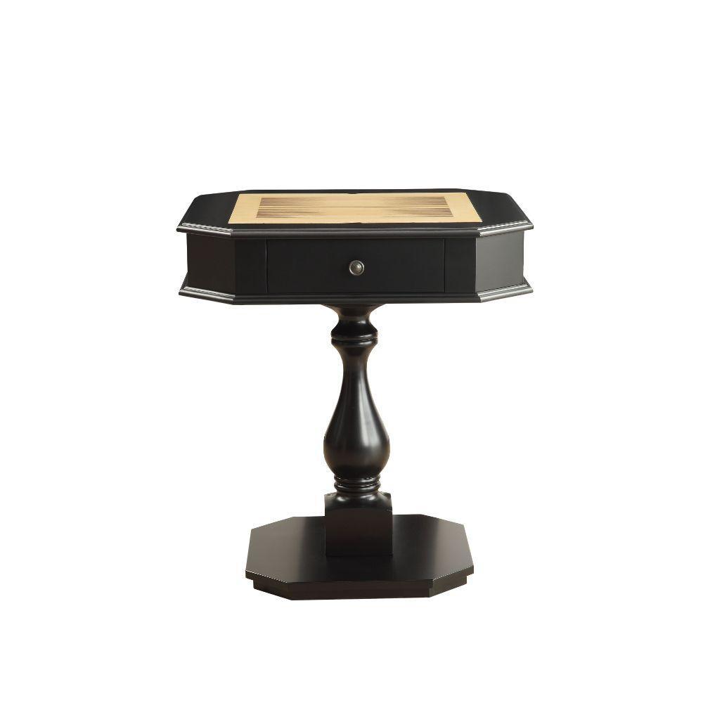 Bishop Game Table, Black