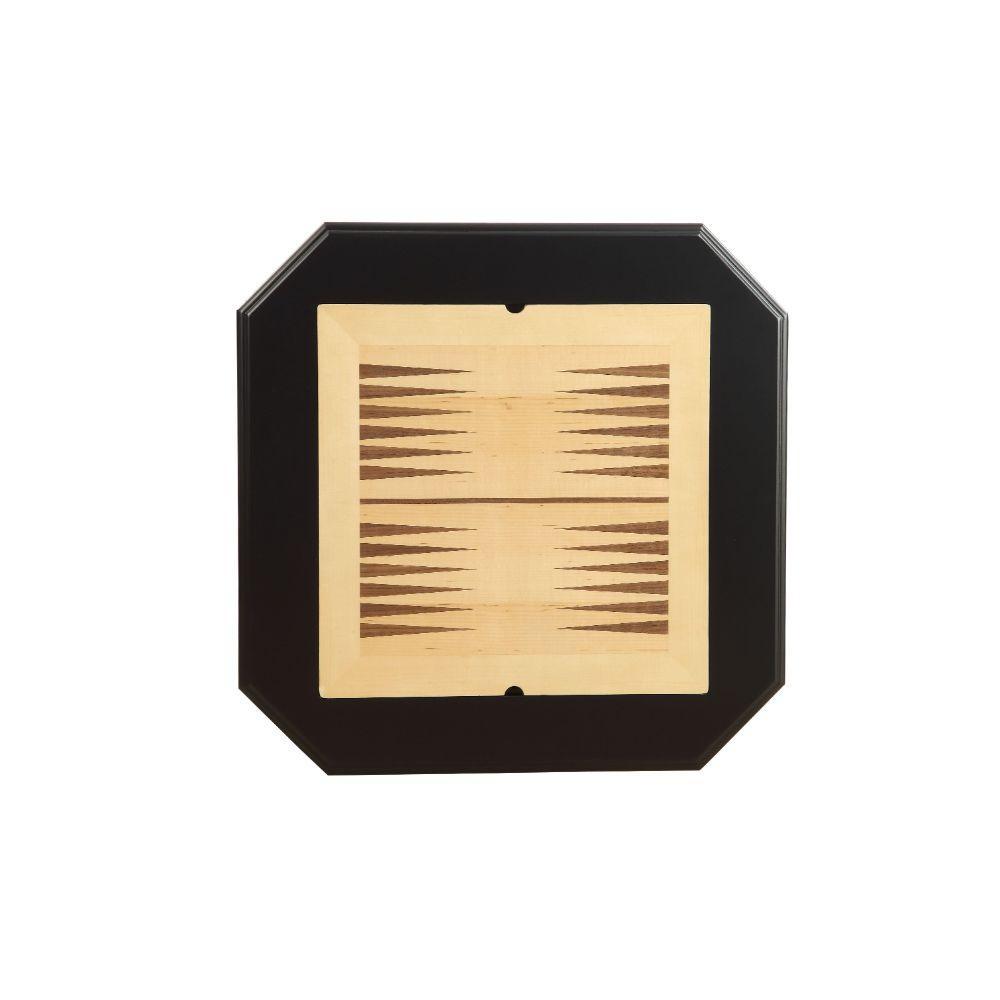 Bishop Game Table, Black