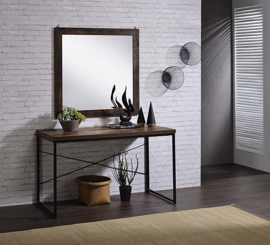 Bob Console Table, Weathered Oak