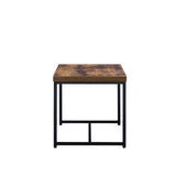 Bob End Table, Weathered Oak