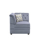 Bois II Modular Wedge, Gray Velvet