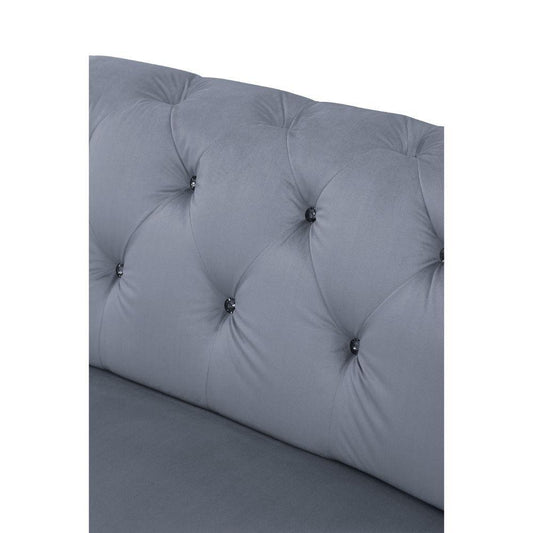 Bois II Modular Wedge, Gray Velvet