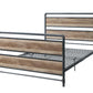 Brantley Full Bed, Antique Oak & Sandy Gray Finish