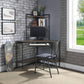 Brantley Office Chair, Antique Oak & Sandy Gray Finish