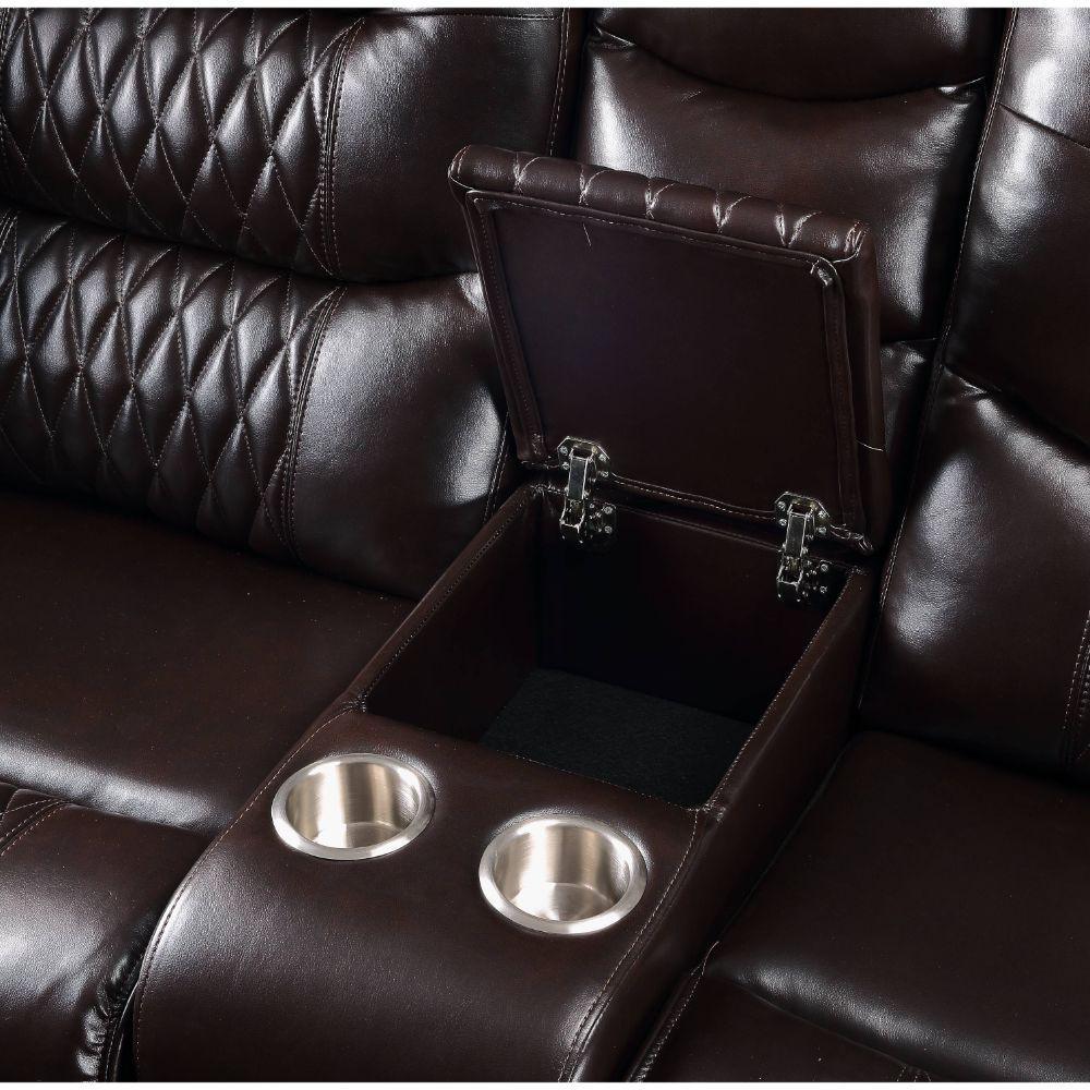 Braylon Motion Sofa, Brown