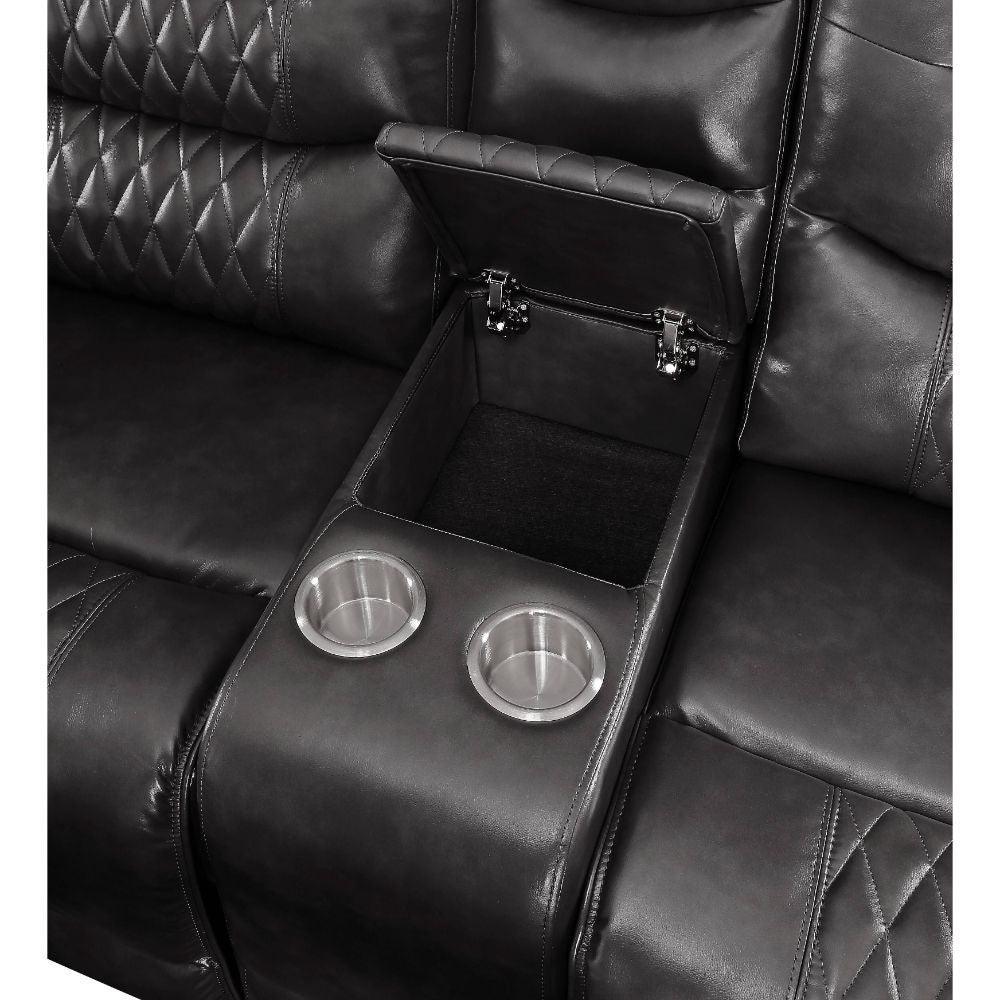 Braylon Motion Sofa, Black