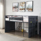 Cargo Twin Loft Bed w/Slide, Gunmetal Finish