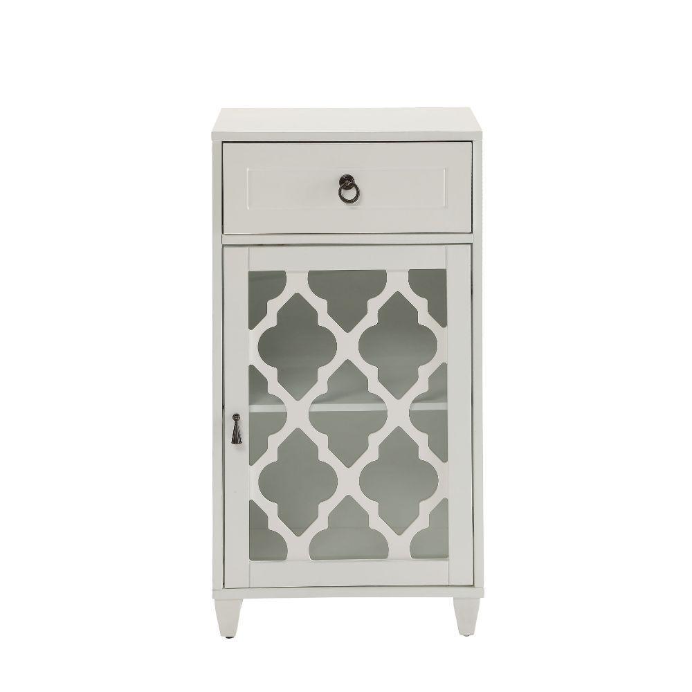 Ceara Side Table, White