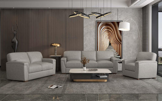Cornelia Sofa, Beige Leather