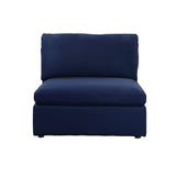 Crosby Modular - Armless Chair, Blue