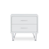 Deoss Accent Table, White Finish