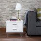 Deoss Accent Table, White Finish