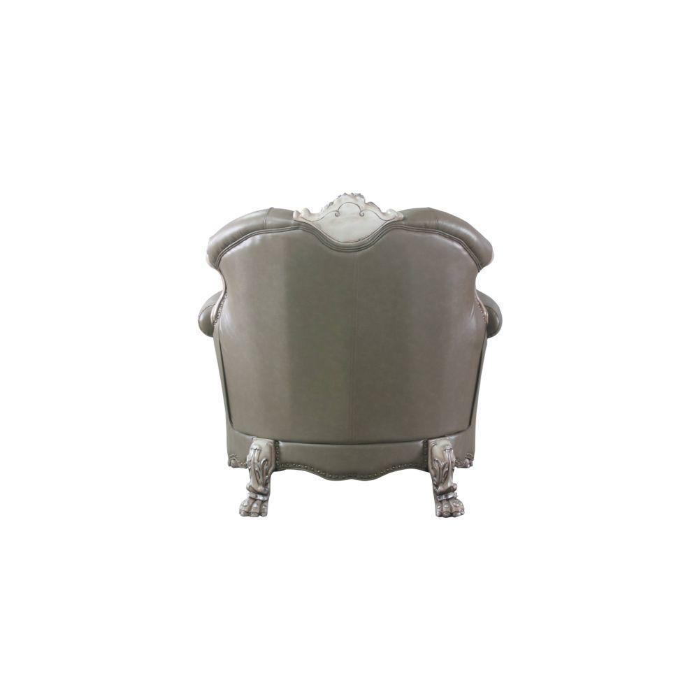 Dresden Chair w/ 1 Pillow, Vintage Bone White